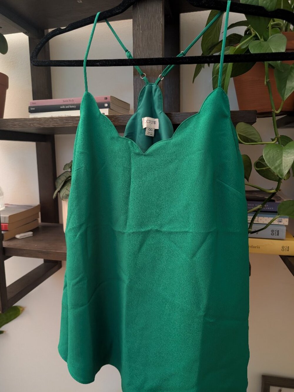 J. Crew Green summer work tank top | size 00
